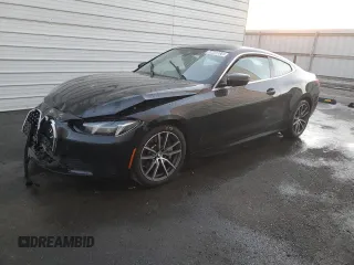 2025 BMW 4 Series 430i with VIN WBA43DA0XSCS78689, listed as a Copart auction lot 88440025 with 8,903 mi miles and Salvage title. Bid and sale history available at DreamBid. Image 1.