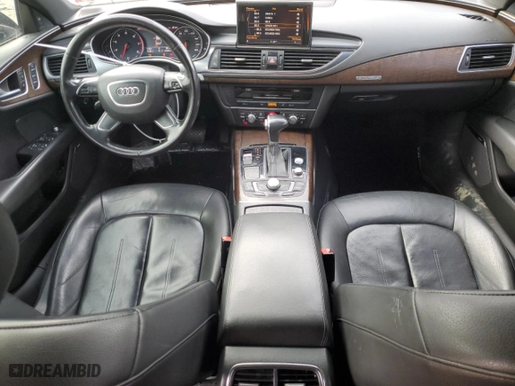 2013 Audi A7 3.0 Premium Plus with VIN WAUYGAFC6DN108280, listed as a Copart auction lot 88630955 with 150007 miles and Salvage Title. Bid and sale history available at carsss.com. Image 8.