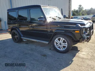 2015 Mercedes-Benz G-Class G 550 with VIN WDCYC3HFXFX238503, listed as a Copart auction lot 86385654 with 56,446 mi miles and Salvage Title. Bid and sale history available at carsss.com. Image 4.