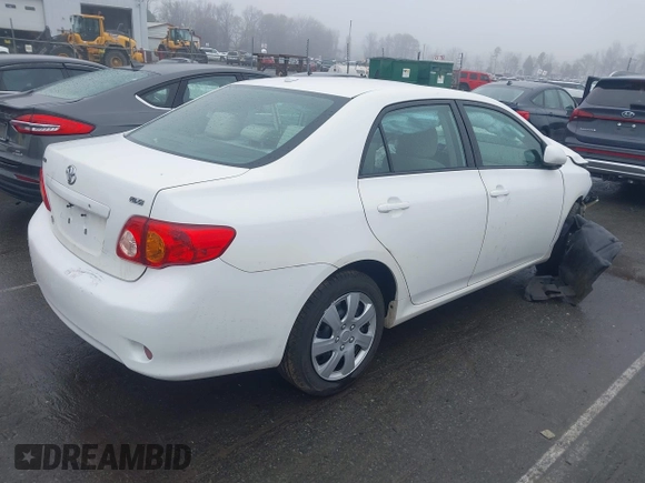 2009 Toyota Corolla with VIN 2T1BU40EX9C056272, listed as a IAAI auction lot 41522937 with 174,237 mi miles. Bid and sale history available at carsss.com. Image 4.