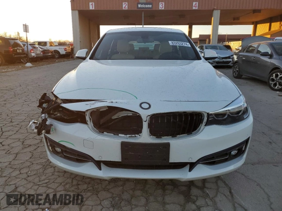 2018 BMW 3 Series 330i xDrive with VIN WBA8Z9C57JB220596, listed as a Copart auction lot 83203274 with 64,145 mi miles and Salvage Title. Bid and sale history available at carsss.com. Image 5.