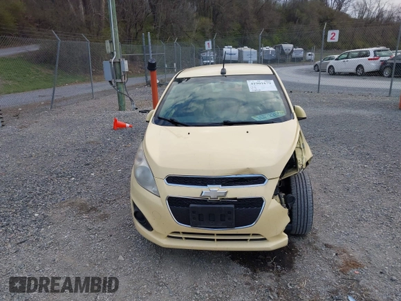 2014 Chevrolet Spark LT with VIN KL8CD6S99EC431211, listed as a IAAI auction lot 41901679 with 136,463 mi miles. Bid and sale history available at carsss.com. Image 12.