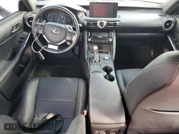 2022 Lexus IS with VIN JTHAA1D25N5120551, listed as a Copart auction lot 88693305 with 30,702 mi miles and Non Repairable. Bid and sale history available at carsss.com. Image 8.
