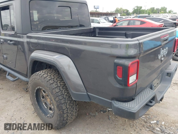 2020 Jeep Gladiator Overland with VIN 1C6HJTFG8LL166086, listed as a IAAI auction lot 42016222 with 102,232 mi miles and . Bid and sale history available at DreamBid. Image 3.