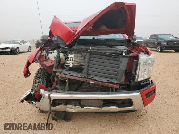 2021 Nissan Titan SV with VIN 1N6AA1EE3MN529038, listed as a Copart auction lot 45019855 with 66,400 mi miles and Salvage title. Bid and sale history available at DreamBid. Image 5.