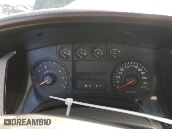 2009 Ford F-150 STX with VIN 1FTRX14W09FA24655, listed as a Copart auction lot 46085665 with Not Provided miles and Salvage Title. Bid and sale history available at DreamBid. Image 9.