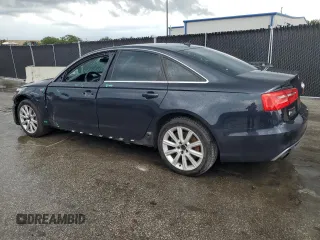 2012 Audi A6 Premium z VIN WAUFGAFCXCN041463, wystawiony jako Copart lot #58582405 z przebiegiem Nie podano mil oraz Szkoda całkowita • Salvage title. Historia ofert i sprzedaży dostępna na DreamBid. Obrazek 2.