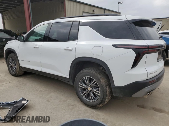 2025 Chevrolet Traverse FWD LT with VIN 1GNERGRS1SJ125571, listed as a Copart auction lot 50612075 with 7,825 mi miles and Clean title. Bid and sale history available at DreamBid. Image 2.