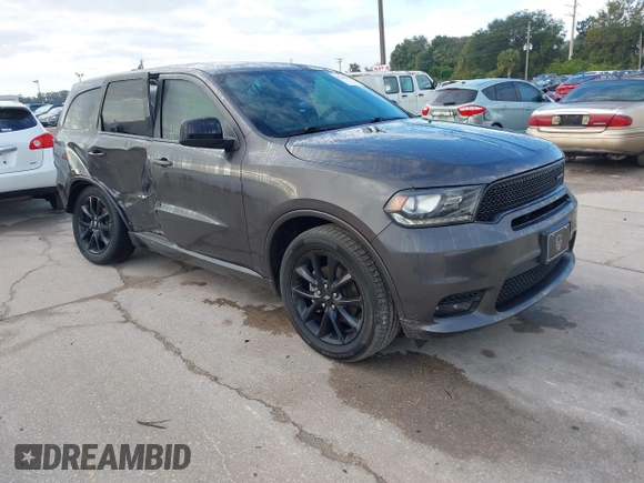 2019 Dodge Durango GT Plus with VIN 1C4RDHDG4KC845923, listed as a IAAI auction lot 41109095 with 76,189 mi miles and . Bid and sale history available at carsss.com. Image 1.