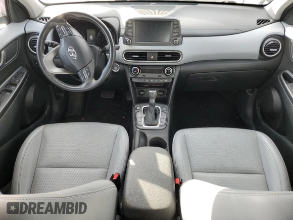 2019 Hyundai Kona Ultimate with VIN KM8K5CA56KU261565, listed as a Copart auction lot 42654535 with 83,670 mi miles and Salvage Title. Bid and sale history available at carsss.com. Image 8.