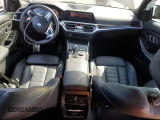 2021 BMW 3 Series M340i with VIN 3MW5U7J08M8C10288, listed as a Copart auction lot 47652205 with 39,866 mi miles and Salvage Title. Bid and sale history available at carsss.com. Image 8.