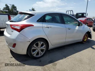 2014 Hyundai Elantra GT with VIN KMHD35LH6EU224649, listed as a Copart auction lot 53884225 with 126,050 mi miles and Salvage Title. Bid and sale history available at carsss.com. Image 3.