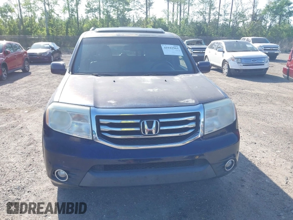 2014 Honda Pilot Touring with VIN 5FNYF4H92EB019248, listed as a IAAI auction lot 41942963 with 136,183 mi miles and . Bid and sale history available at carsss.com. Image 12.