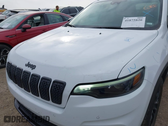 2023 Jeep Cherokee Altitude Lux with VIN 1C4PJMMB6PD112545, listed as a IAAI auction lot 41875820 with 53,559 mi miles. Bid and sale history available at carsss.com. Image 6.