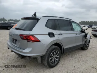 2021 Volkswagen Tiguan S with VIN 3VV1B7AX5MM011292, listed as a Copart auction lot 50190854 with Not provided miles and Salvage title. Bid and sale history available at DreamBid. Image 3.