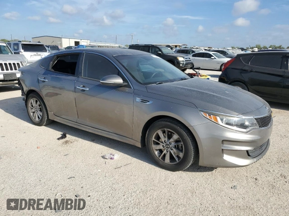 2016 Kia Optima LX with VIN 5XXGT4L39GG020999, listed as a Copart auction lot 67767444 with 99,284 mi miles and Salvage Title. Bid and sale history available at carsss.com. Image 4.