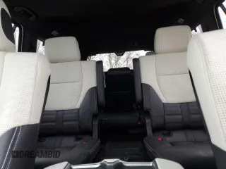 2023 Toyota Sequoia SR5 with VIN 7SVAAABAXPX007350, listed as a Copart auction lot 44490015 with 23,827 mi miles and Salvage Title. Bid and sale history available at carsss.com. Image 10.
