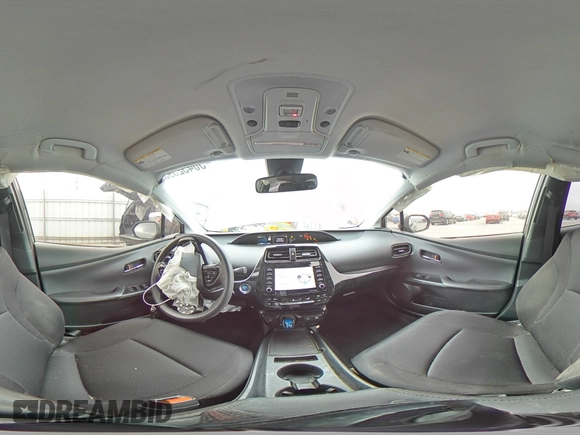 2021 Toyota Prius L Eco with VIN JTDKAMFU8M3130779, listed as a Copart auction lot 56452395 with 86,094 mi miles and Salvage title. Bid and sale history available at DreamBid. Image 15.