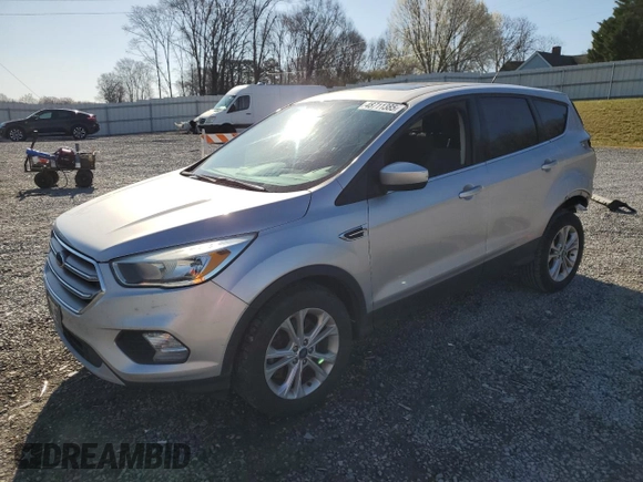 2017 Ford Escape SE with VIN 1FMCU0G91HUD67107, listed as a Copart auction lot 48711385 with 200,150 mi miles and Salvage Title. Bid and sale history available at carsss.com. Image 1.