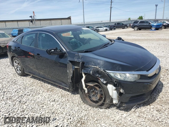 2016 Honda Civic Sedan LX with VIN 19XFC2F57GE006556, listed as a Copart auction lot 53520305 with 99,448 mi miles and Salvage Title. Bid and sale history available at carsss.com. Image 4.