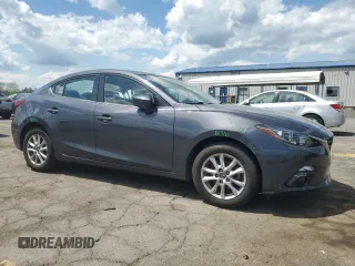 2016 Mazda 3 i Touring with VIN JM1BM1V72G1300331, listed as a Copart auction lot 55992655 with 75,937 mi miles and Salvage Title. Bid and sale history available at DreamBid. Image 4.