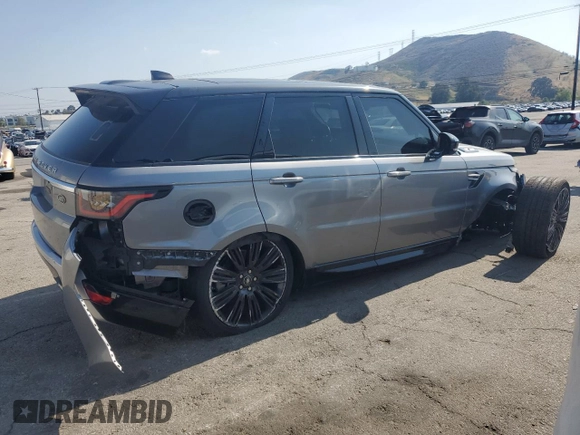 2020 Land Rover Range Rover Sport with VIN SALWR2SU8LA701405, listed as a Copart auction lot 54397455 with 54,532 mi miles and Clean Title. Bid and sale history available at DreamBid. Image 3.