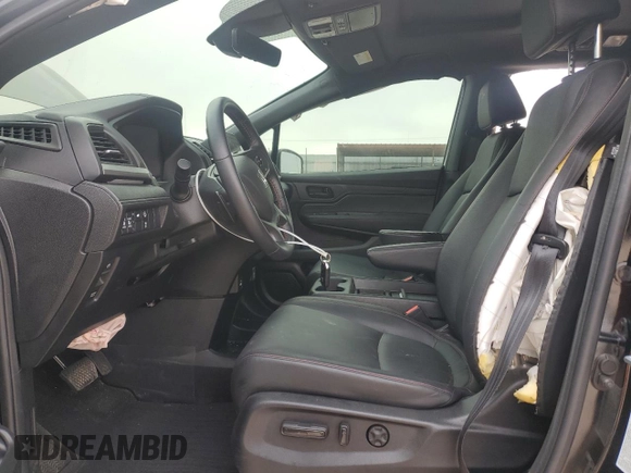 2024 Honda Odyssey Sport with VIN 5FNRL6H78RB046354, listed as a Copart auction lot 44734005 with 10,872 mi miles and Salvage Title. Bid and sale history available at DreamBid. Image 7.