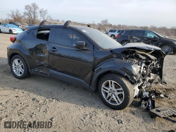2021 Toyota C-HR LE with VIN NMTKHMBX0MR128386, listed as a Copart auction lot 48356755 with 83,425 mi miles and Salvage Title. Bid and sale history available at carsss.com. Image 4.
