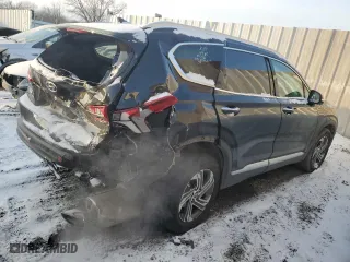 2023 Hyundai Santa Fe SEL with VIN 5NMS34AJ5PH620738, listed as a Copart auction lot 89128395 with 22,453 mi miles and Salvage Title. Bid and sale history available at carsss.com. Image 3.