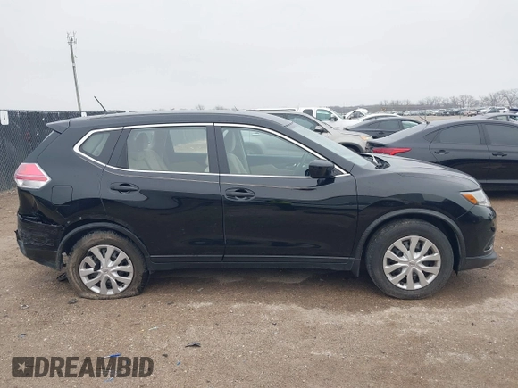 2016 Nissan Rogue S with VIN JN8AT2MT8GW010699, listed as a IAAI auction lot 41706235 with 58,582 mi miles. Bid and sale history available at carsss.com. Image 14.