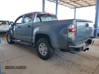 2020 Chevrolet Colorado 4WD Work Truck with VIN 1GCGTBEN6L1117067, listed as a Copart auction lot 54543595 with 75,372 mi miles and Salvage Title. Bid and sale history available at carsss.com. Image 2.