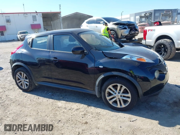 2013 Nissan Juke SV with VIN JN8AF5MV4DT207957, listed as a IAAI auction lot 41680885 with 1 mi miles. Bid and sale history available at carsss.com. Image 13.