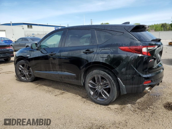 2021 Acura RDX w/A-Spec Package z VIN 5J8TC2H62ML804847, wystawiony jako Copart lot #58600255 z przebiegiem 84 379 mil mil oraz Szkoda całkowita • Salvage title. Historia ofert i sprzedaży dostępna na DreamBid. Obrazek 2.