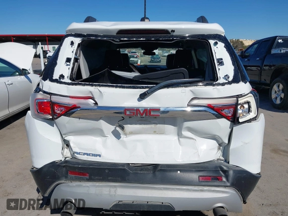 2019 GMC Acadia SLT with VIN 1GKKNMLS9KZ242061, listed as a IAAI auction lot 41730900 with 91,932 mi miles. Bid and sale history available at carsss.com. Image 16.