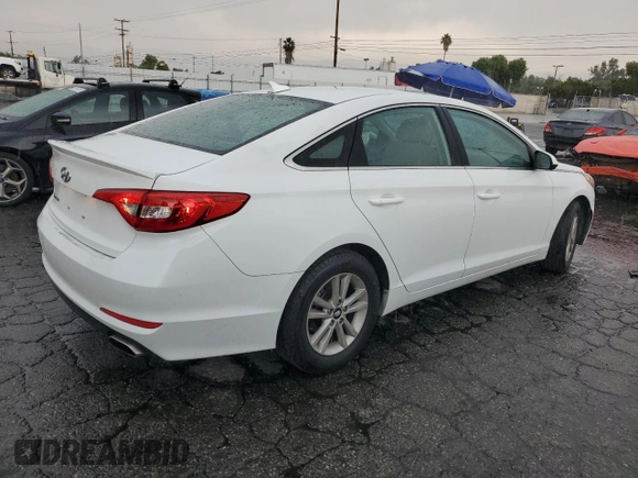 2016 Hyundai Sonata SE z VIN 5NPE24AF8GH268480, wystawiony jako Copart lot #59423185 z przebiegiem 141 474 mil mil oraz Nie do naprawy • Non repairable. Historia ofert i sprzedaży dostępna na DreamBid. Obrazek 3.