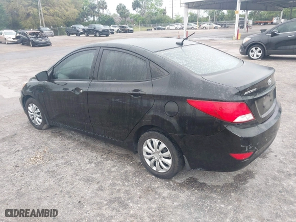 2017 Hyundai Accent SE with VIN KMHCT4AE1HU249106, listed as a IAAI auction lot 41714238 with 183,247 mi miles. Bid and sale history available at carsss.com. Image 3.