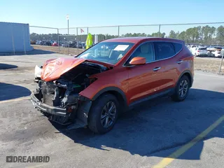 2015 Hyundai Santa Fe Sport with VIN 5XYZT3LB9FG272305, listed as a IAAI auction lot 41666821 with 157,889 mi miles. Bid and sale history available at carsss.com. Image 16.