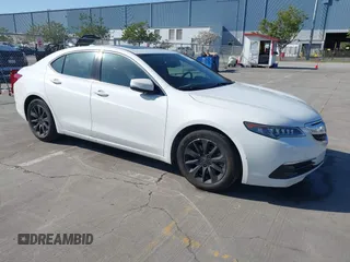 2015 Acura TLX with VIN 19UUB1F34FA019769, listed as a IAAI auction lot 41909731 with 93,254 mi miles. Bid and sale history available at carsss.com. Image 1.
