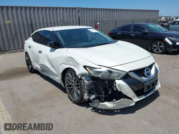 2016 Nissan Maxima SV with VIN 1N4AA6AP6GC903638, listed as a IAAI auction lot 42180421 with 124,586 mi miles and . Bid and sale history available at DreamBid. Image 6.