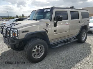 2003 Hummer H2 with VIN 5GRGN23U03H133467, listed as a Copart auction lot 51080075 with 119,890 mi miles and Clean Title. Bid and sale history available at carsss.com. Image 1.