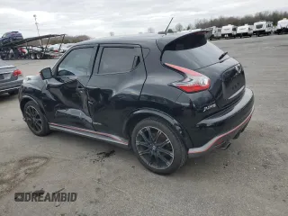 2017 Nissan Juke SL with VIN JN8AF5MR7HT700461, listed as a Copart auction lot 47531955 with 124,965 mi miles and Salvage Title. Bid and sale history available at carsss.com. Image 2.