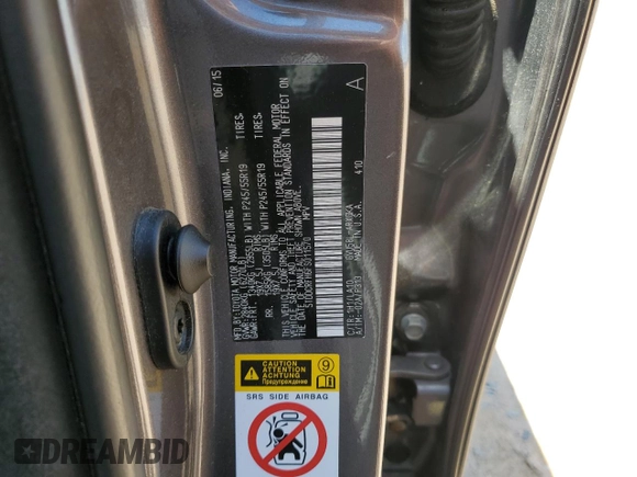 2015 Toyota Highlander Limited с VIN 5TDDCRFH6FS011570, выставлен на аукционе Copart как лот 56651285 с пробегом 91 983 миль миль и Списание • Salvage title. История ставок и продаж доступна на DreamBid. Изображение 13.
