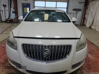 2011 Buick Regal CXL RL2 with VIN W04GP5EC3B1069976, listed as a Copart auction lot 51054465 with 169,433 mi miles and Salvage Title. Bid and sale history available at carsss.com. Image 5.