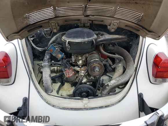 1972 Volkswagen Beetle with VIN 1122267969, listed as a Copart auction lot 61248775 with 39,057 mi miles and Salvage title. Bid and sale history available at DreamBid. Image 11.