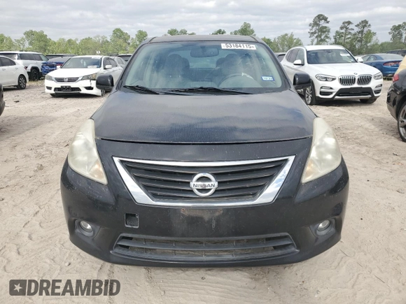 2012 Nissan Versa SV with VIN 3N1CN7AP0CL930252, listed as a Copart auction lot 53184115 with 127,079 mi miles and Clean Title. Bid and sale history available at carsss.com. Image 5.