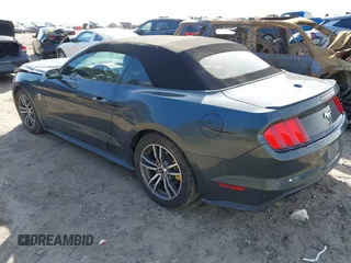 2015 Ford Mustang EcoBoost Premium with VIN 1FATP8UH5F5360986, listed as a IAAI auction lot 41608259 with 101,288 mi miles and . Bid and sale history available at DreamBid. Image 3.