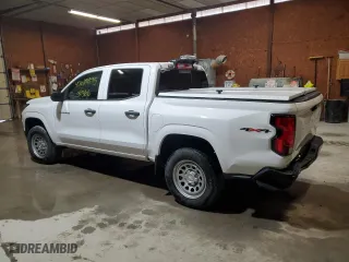 2023 Chevrolet Colorado 4WD Work Truck with VIN 1GCGTBEC2P1205358, listed as a Copart auction lot 47029895 with 31,566 mi miles and Clean Title. Bid and sale history available at carsss.com. Image 2.