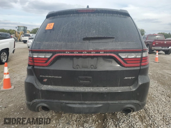 2019 Dodge Durango SRT with VIN 1C4SDJGJ6KC652947, listed as a Copart auction lot 71870784 with 90,695 mi miles and Salvage title. Bid and sale history available at DreamBid. Image 6.
