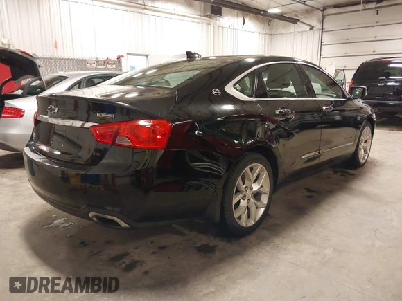 2017 Chevrolet Impala Premier with VIN 2G1145S39H9165231, listed as a IAAI auction lot 41874402 with 110,124 mi miles and . Bid and sale history available at DreamBid. Image 4.
