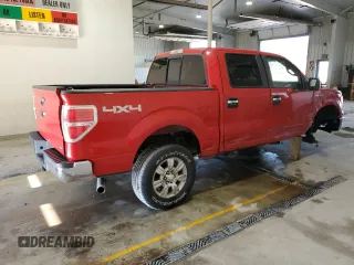 2010 Ford F-150 XL with VIN 1FTFW1EV1AFA26107, listed as a Copart auction lot 53921285 with 45,885 mi miles and Salvage Title. Bid and sale history available at carsss.com. Image 3.